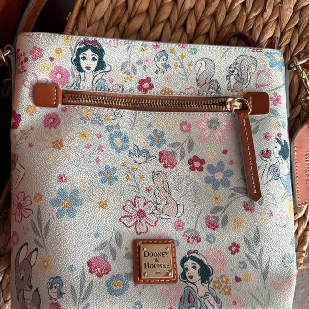 Disney Dooney & Bourke  Floral Crossbody Bag - Multicolor